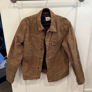 Huckberry Flint and Tinder Fleece Lined Wax Jacket